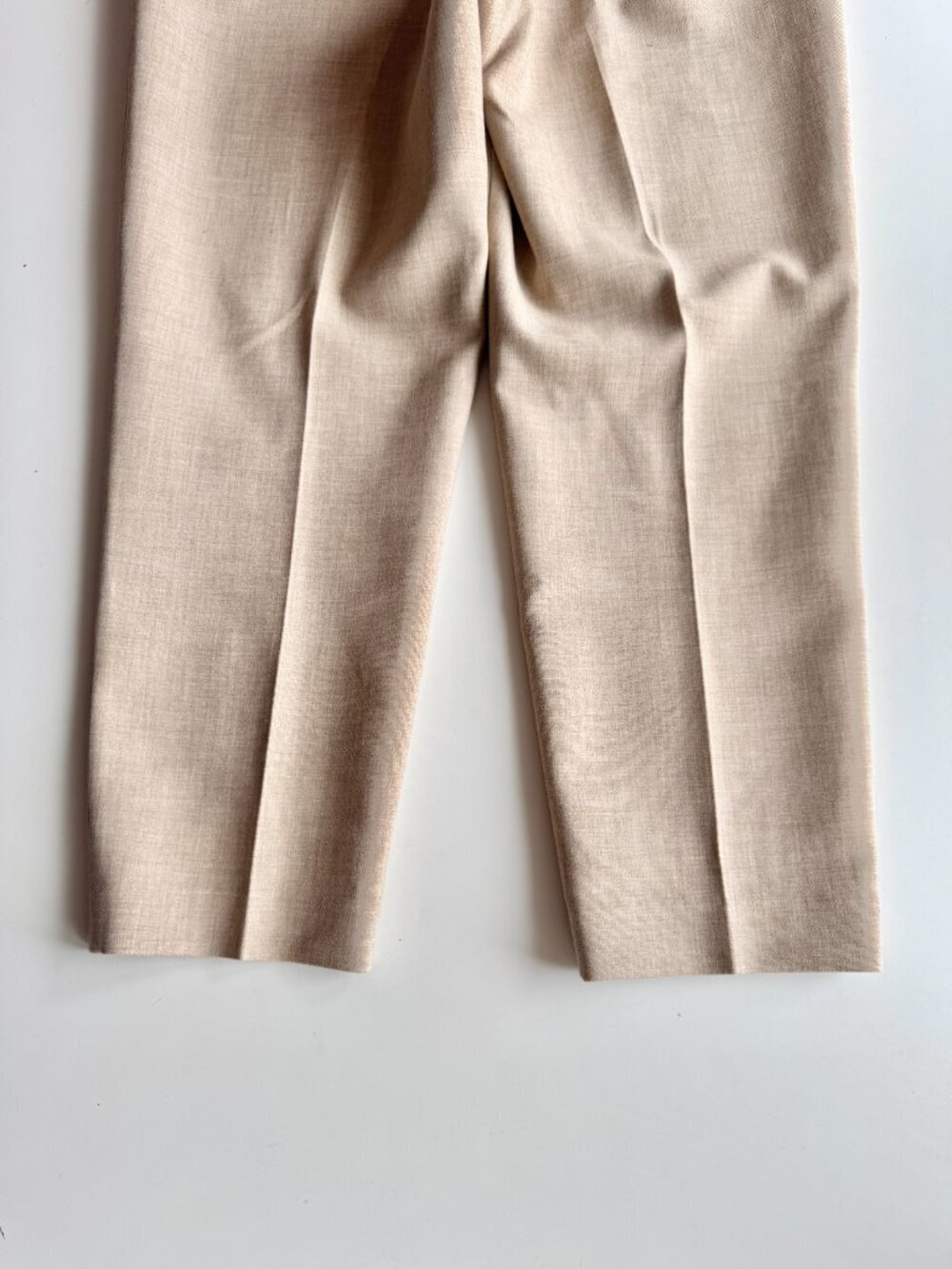 Aritzia BABATON Conan Heather Gold Camel (Re)Essential Trousers Pants, Size 8 - Picture 6 of 13